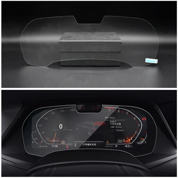 Auto Navigace Screen Protector Film Pro BMW X5 G05 X6 G06 X7 G07 2019 2020 Sklo LCD Přístrojový Monitor, Obrazovka Ochranný Film