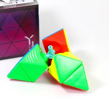 Yongjun Yulong M Magnetické Cubo Magico Pyramida Pyraminxcube Magic Cube Stickerless Rychlost Puzzle, Hračky pro děti cubo magico
