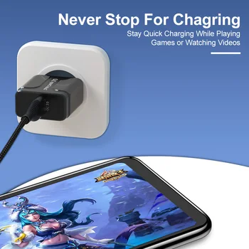 18W Quick Charge 3.0 USB Nabíječka QC 3.0 4.0 USB Konektor Telefonu/Rychlá Nabíječka Adaptér Pro Samsung A50 iPhone Xr 11 8 7 Xiaomi Huawei