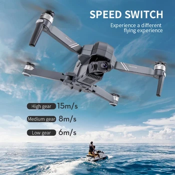 SJRC F11 4K PRO Dron GPS Drone Profesional S 5G Wi-fi FPV HD Fotoaparát, Dvou-osy Gimbal Střídavý Motor 64G TF Karty Kvadrokoptéra Nové