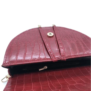 Dámské Značkové Luxusní Kabelky 2020 Módní Nové Vysoce kvalitní PU Kůže Ženy Kabelky Krokodýlí vzor Rameno Messenger Bag