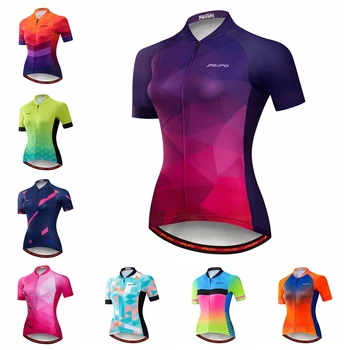 Cyklistický Dres Pro Ženy Bike Team Ropa Ciclismo Cyklistika Jersey Tričko Top MTB Horské Silnici Quick Dry Cyklistické Oblečení
