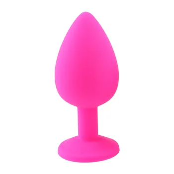 3pecs Bezpečné Silikonové Zadek Svíčky S Křišťálovými Šperky Anální Plug Vaginální Plug Sexuální Hračky Pro Ženy, Muže, Anální Dilatátor pro Gay prostaty