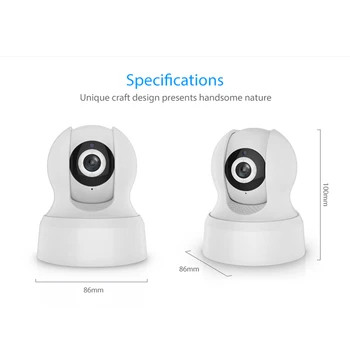 NEO COOLCAM Inteligentní Domácí Automatizace Wi-Fi IP Kamera Bezdrátová HD 720P Sítě Noční Vidění CCTV Kamery Práce s Alexa Echo Show
