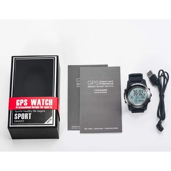 S968 Smartwatch, Muži Bluetooth Hodinky Smart Watch Podpora GPS, Tlak Vzduchu, Volat, Srdeční Frekvence, Sportovní Hodinky | Chytré Hodinky