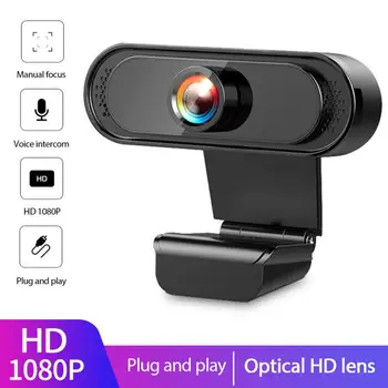 1080P HD Webcam USB Fotoaparát, Nahrávání Videa, Webová Kamera S Mikrofonem Pro Počítač PC Webcam Cámara Web ВЭБ-камера