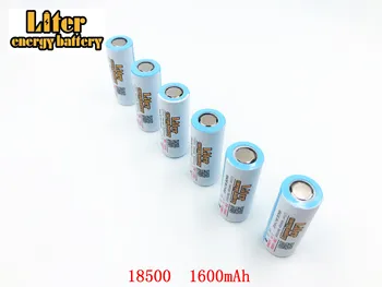 Originální Litr energie baterie ICR 18500 Baterie 3.7 V 1600mAh li-ion Dobíjecí Baterie ochranný úložný box