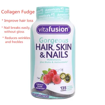 Vitafusion Kolagenu fudge, Kosmetika na Vlasy, kůže a nehtů, kůže, kolagenu, regeneraci fudge 135 grains1 láhev