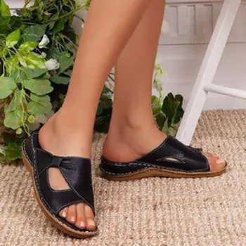 Nové Letní Dámské Pantofle Na Platformě Boty Outdoor Boty Pro Ženy Klín Sandály Jednobarevné Otevřené Toe Plážové Sandály Dámy