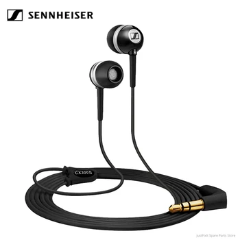 Sennheiser CX300II Hluboké Basy Sluchátka 3,5 mm Drátový Stereo Music Headset Sportovní Sluchátka Precision hi-fi Sluchátka pro iPhone Androd