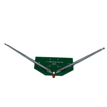 78M-1 GHz Frekvence Přijímat 137MHz Pozitivní V Horn Anténa Prut V-dipól DIY Kit 63HD