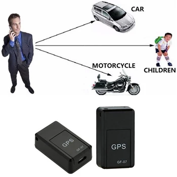 Mini Gf07 Anti-Ztracené Sledovací Zařízení Lokátor Tracker Silné Magnetické Chytrý Gps Tracker Real-Time Gsm Gprs Pro Vozy Děti Starší