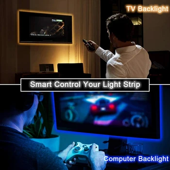 Inteligentní Wi-fi RGB/GRB LED Ovladač, Kompatibilní s Alexa/Google Assistant, pro 5050/3528 LED Strip Světlo 24 Klíč Dálkové Ovládání
