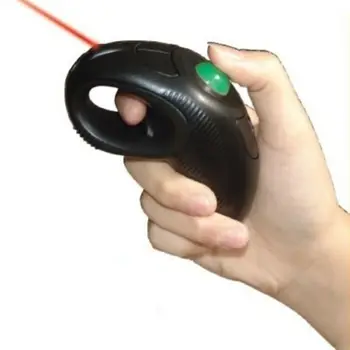 2.4 G Wireless Trackball Myš Mini Ruční Palec-Kontrolované Vzduchu Myši pro PC Laptop