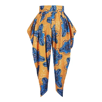 2020 Africké calcas dámské Nové letní módní ležérní kalhoty žen American evropské oblečení femme locanda fiorita pantalones de muje