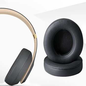 Náhradní Ušní polštářky Polštáře Pro Solo 2 Wireless jsou dodávány Koncovky Pro Beats Solo 3 Bezdrátový Headset případě ultra-měkké bílkovin kůže