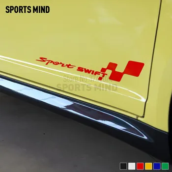 5 Párů Vinyl Auto-Styling Pro Suzuki Swift Sport Doplňky Automobily Auto Samolepky, Obtisky Vnější Příslušenství