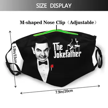Na Jokefather V Pračce Úst Maska Mr Bean Britský Sitcom Opakovaně Použitelné Masky S Filtry Proti Zákalu Masky