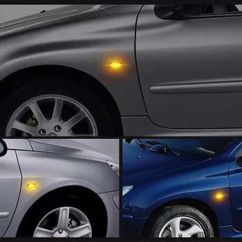 2 kusy Pro Toyota Aygo Fiat Scudo Dynamické Led blinkr Boční Obrysové Světla Sekvenční Blikání Lampy
