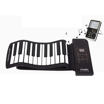 Hand Roll Piano 61 Klíč Smart Bluetooth Provedení Přenosné Professional Edition Piano Klávesnici