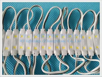 Injekce LED modul vodotěsné LED světlo modul pro mini dopisy SMD2835 DC12V 2led 0,6 W IP65 28 mm(L)*6(W)*5 mm(H)