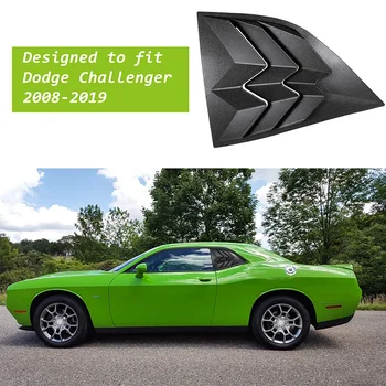 Boční Okno Žaluzie Okenní Roleta Kryt Slunce, Déšť Odstín Otvor Pro Dodge Challenger 2008-2019