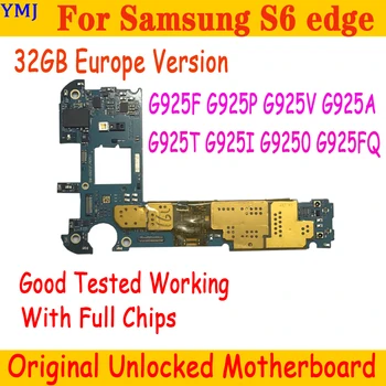 Pro Samsung Galaxy S6 edge G925F G925P G925V G925A G925T G925I G9250 G925FQ základní Deska Originální Odemčený Se Systémem Android