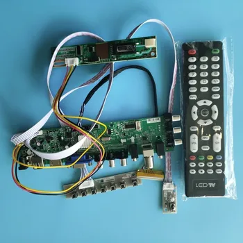 Kit pro N154I1-L07/N154I1-L08 1280X800 DVB-T AV HDMI VGA 1 CCFL Digitální USB TV na desce Řadiče Obrazovky monitoru LCD Panel dálkový ovladač