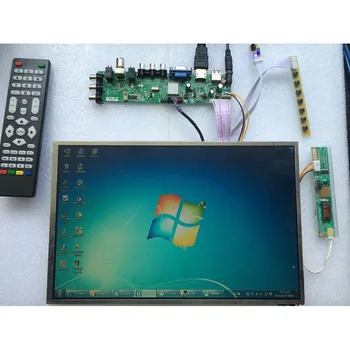 Kit pro N154I1-L07/N154I1-L08 1280X800 DVB-T AV HDMI VGA 1 CCFL Digitální USB TV na desce Řadiče Obrazovky monitoru LCD Panel dálkový ovladač