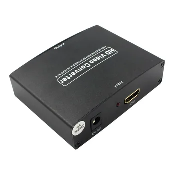 HD 1080P HDMI-kompatibilní až 5 RCA RGB Komponentní YPbPr Video R/L Audio Převodník Adaptér