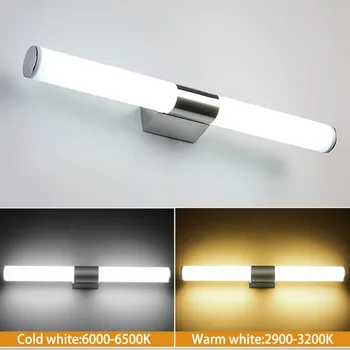 Moderní Nástěnné Svítidlo Koupelnové Osvětlení 5W, 6W 8W 90-260V Nástěnné Vodotěsné Led Zrcadlo Světlo z Nerezové Oceli Nástěnná Svítidla