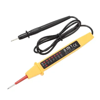 Napětí Tester Pen 8-V-1 DC AC Napětí Detektor Napětí A Polarity Označení Pro Elektrikáře Nástroj Změřit