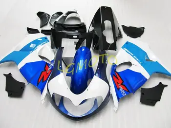 Injekce Motocyklové Kapotáže SUZUKI TL1000R 1998 1999 2000 2001 2002 2003 bílá Modrá karoserie tělo sestavy TL1000R 98-03