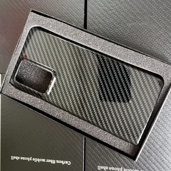 Top Kvalita Super Sportovní Auto Příslušenství Lesklý Carbon Fiber Kryt Pro Samsung Galaxy Note20 Ultra Carbon Pouzdro Pro S20 Plus