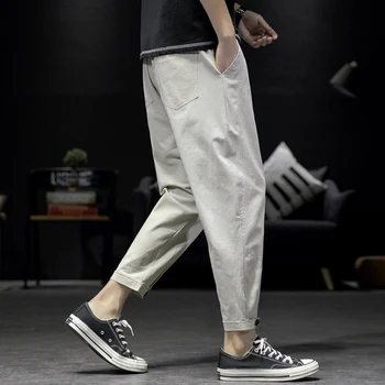 Muži Pevné Harajuku Streetwear Harémové Kalhoty Japan Style Tužka Kalhoty Kalhoty Muži Mužské Tepláky Běžce Podzimní Japonská