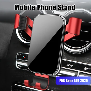 Nové Auto Držák Telefonu Pro Mercedes Benz GLA, GLB B Třída 2020 Odvzdušňovací modul Snap-Typ Gravitace GPS, Smartphone, Držák, Stojan, Příslušenství