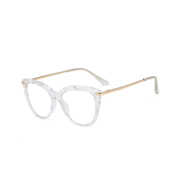 Módní Anti-Modré Světlo Hranaté Brýle +1,0 Do+4.0 Rám Ženy Crystal Multi-Sekce Trendy Styly Designu Značky Optické Glasse