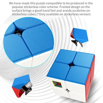 Nejnovější 2020 Moyu CUBING TŘÍDĚ Meilong. 2x2x2 3x3x3 Sada Magic Cube meilong. 2x2 3x3 Cubo Magico Puzzle Hračky pro Děti