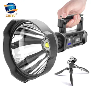 ZHIYU 2020 Nový Ultra Světlé P70 P50 LED Svítilna vestavěnou Baterii Výkonné Camping Vyhledávání Flash Světlo, Pochodeň 4 Režimy Lucerna