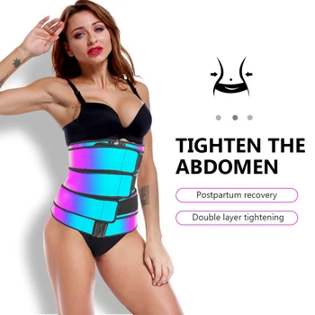 Latex Pasu Trenér 9 Oceli Kostní Ženy Korzet Pojiva A Utvářeli Modelování Popruh Tělo Shaper Kolumbijské Podvazkové Pásy Slim Korzet