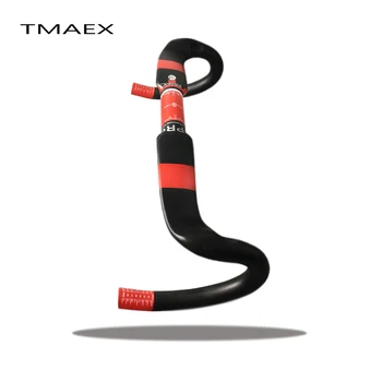 TMAEX Full Carbon Fiber Kolo Červené UD Matný Silniční Řídítka 31.8*400/420/440 mm Ultra Lehká karbonová Řídítka Příslušenství