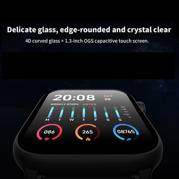 MOKA Sportovní Chytré hodinky IP68 Vodotěsné Fitness tracker Heart rate monitoring Spánku Náměstí obrazovce Smartwatch muži Pro Android IOS