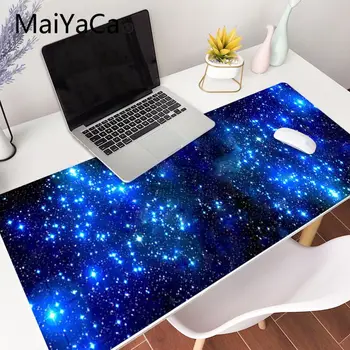 MaiYaCa Hvězdnou oblohu Galaxy Prostor Vesmíru Klávesnice Hráče, podložky pod Myš XXL Mause Pad Klávesnici Notebooku psací Stůl Mat pro pc gamer completo