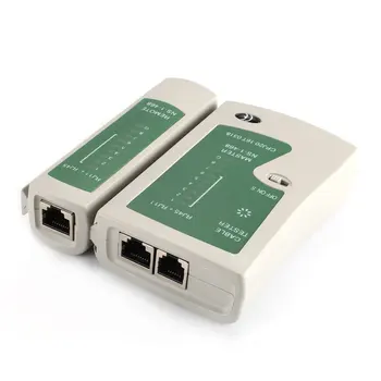 Síť Ethernet LAN Kit 4 v 1 Tester Kabelů +Krimpovací Kleště Kleště + Drát Striptérka +10 x Rj45 Cat5, Cat5e Konektor Plug Síť