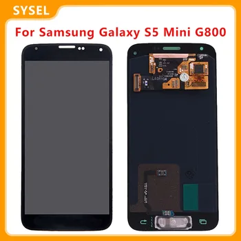 Pro Samsung Galaxy S5 Mini Lcd G800 G800F G800H LCD Displej Dotykový Displej Digitizer Shromáždění