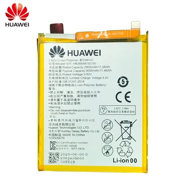 Hua Wei originální Real 3000mAh HB366481ECW Pro Huawei p9/p9 lite/honor 8/p10 lite/y6 II/p8 lite /p20 lite/p9lite baterie+Nástroj