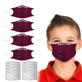 NOVÝ Ústa, Maska S filtrem Proti Znečištění PM2.5 Prach Respirátor Omyvatelným Opakovaně použitelné Masky Bavlněné ochranné masky pro dospělé dětské masky