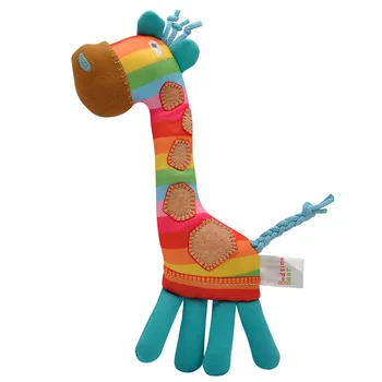 Kreativní Baby Chrastítko Hračky Žirafa Hračky Měkké Zvíře, Dítě, Vzdělávací Hračky, Dětská Chrastítka, Domácí Dekory Vánoční Dárky Pro Děti