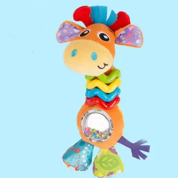Kreativní Baby Chrastítko Hračky Žirafa Hračky Měkké Zvíře, Dítě, Vzdělávací Hračky, Dětská Chrastítka, Domácí Dekory Vánoční Dárky Pro Děti
