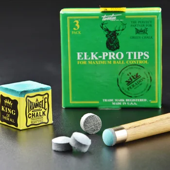ELK-PRO Tip Kulečníkové Tágo Snooker Cue 10 mm/10,5 mm/11 mm Tip M/H/EH Profesionální Kulečníkové Příslušenství Pro Ronnie O ' sullivan